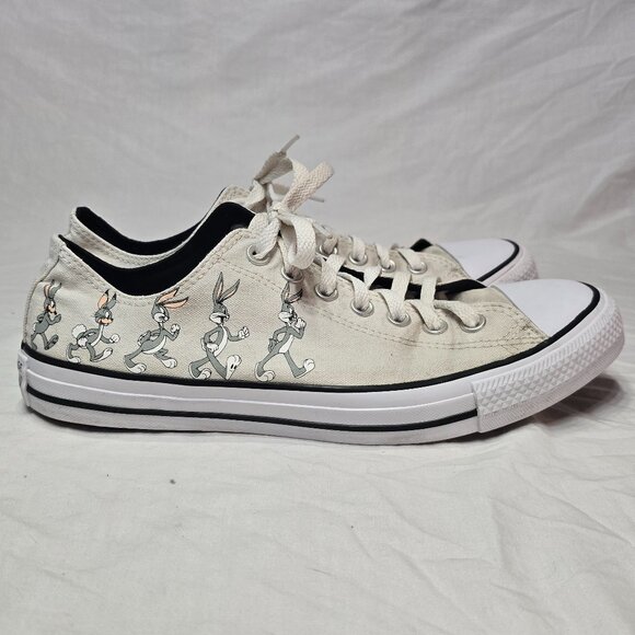 Converse Looney Tunes x Chuck Taylor All Star Low 80th Anniversary Men Sz 8.5 - Picture 1 of 16